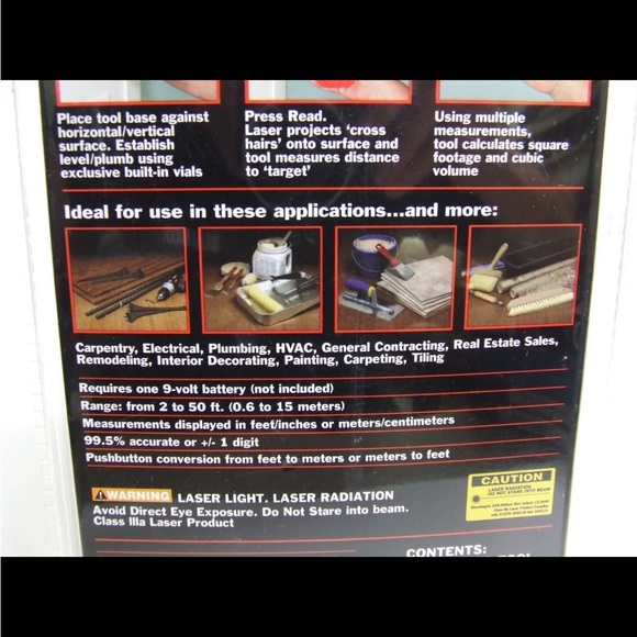 Craftsman laser guided measuring tool - Picture 9 of 11